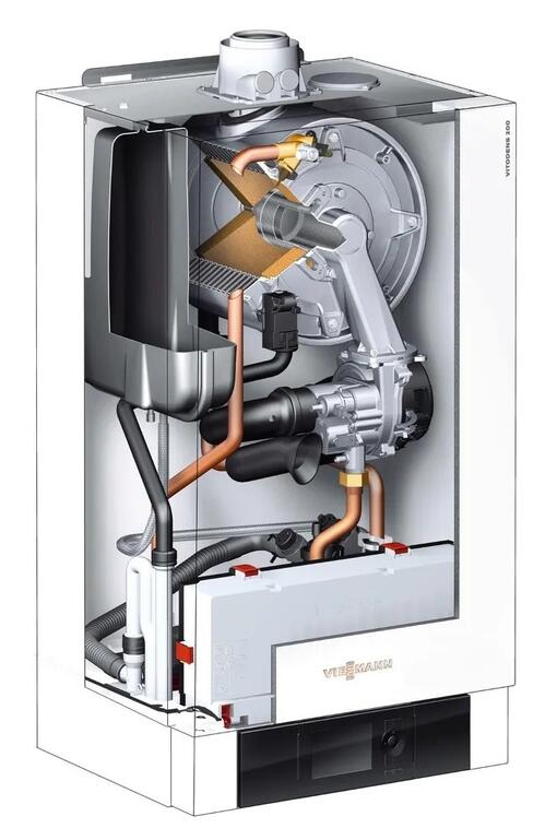Viessmann Vitodens 200-W с автоматикой Vitotronic 200 B2HAK17