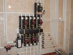 Монтаж системы отопления в частном доме. Фото №1
